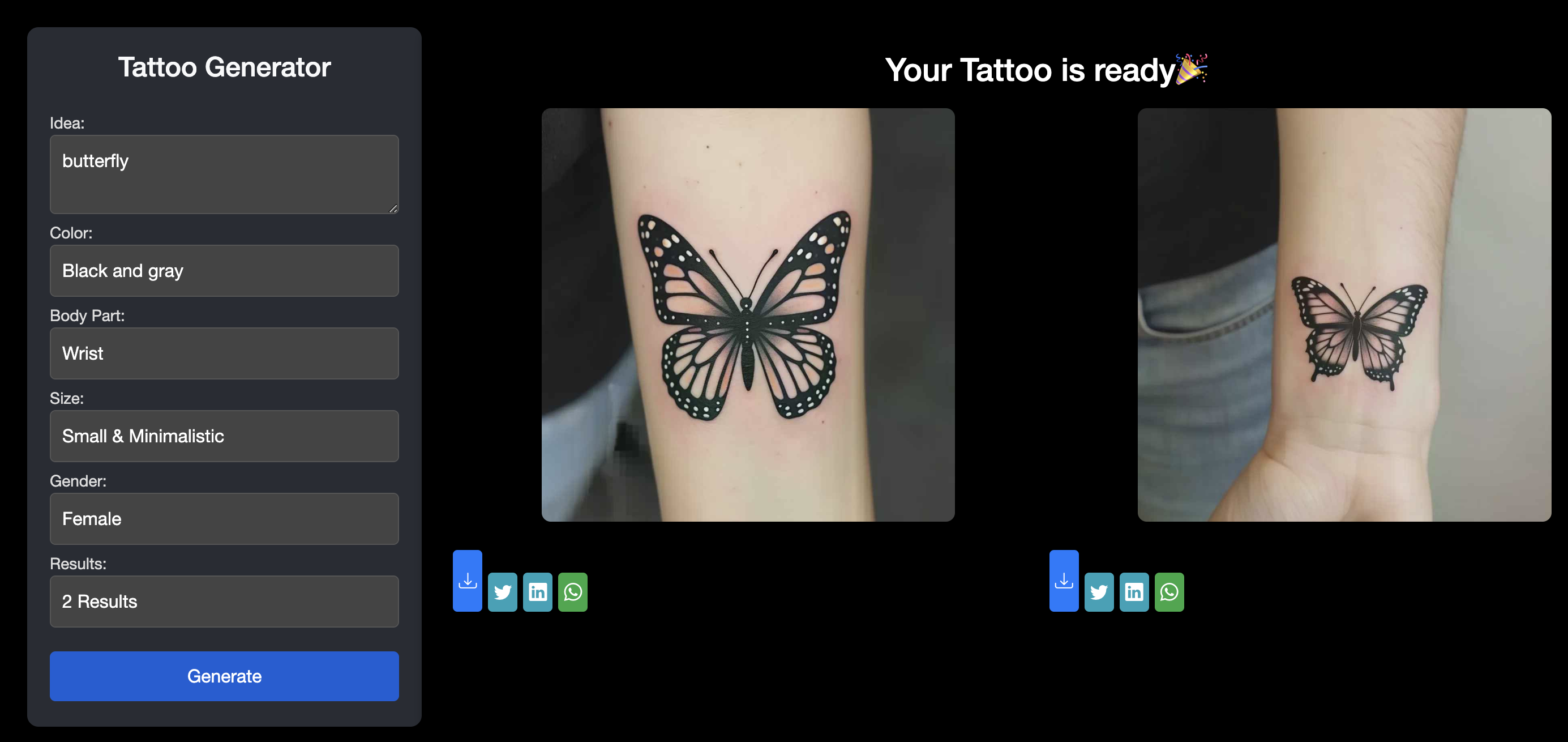 Best AI Tattoo Generator | Tattoo Ideas & Designs 2025 - TattooGPT Art
